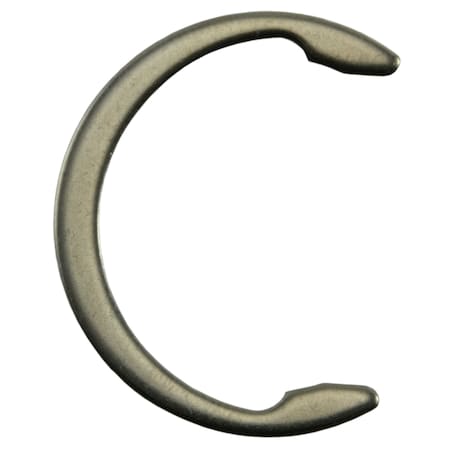 Midwest Fastener External-E E-Clip, 18-8 Stainless Steel Plain Finish, 1-1/8 in Shaft Dia, 4 PK 36733